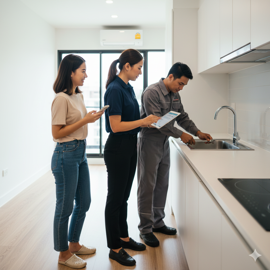 ดูแลบำรุงรักษาอพาร์ทเม้นท์